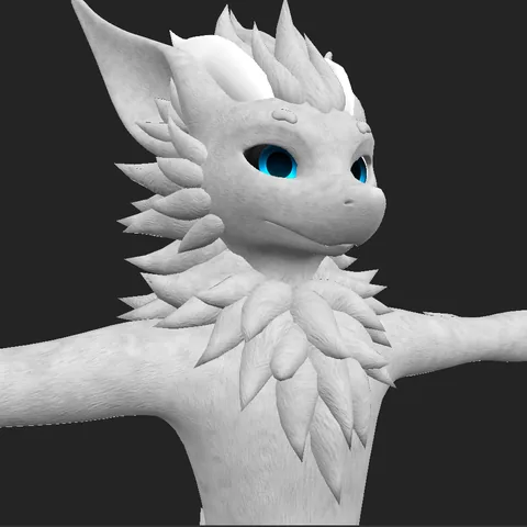 Furbrushed Nardoragon Normal, Height & Roughness Maps