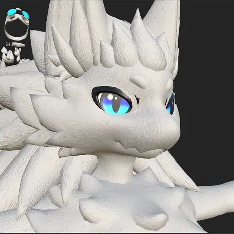Furbrushed Novabeast Normal and Height Maps