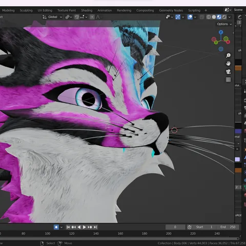 Fox Cheek Fluff